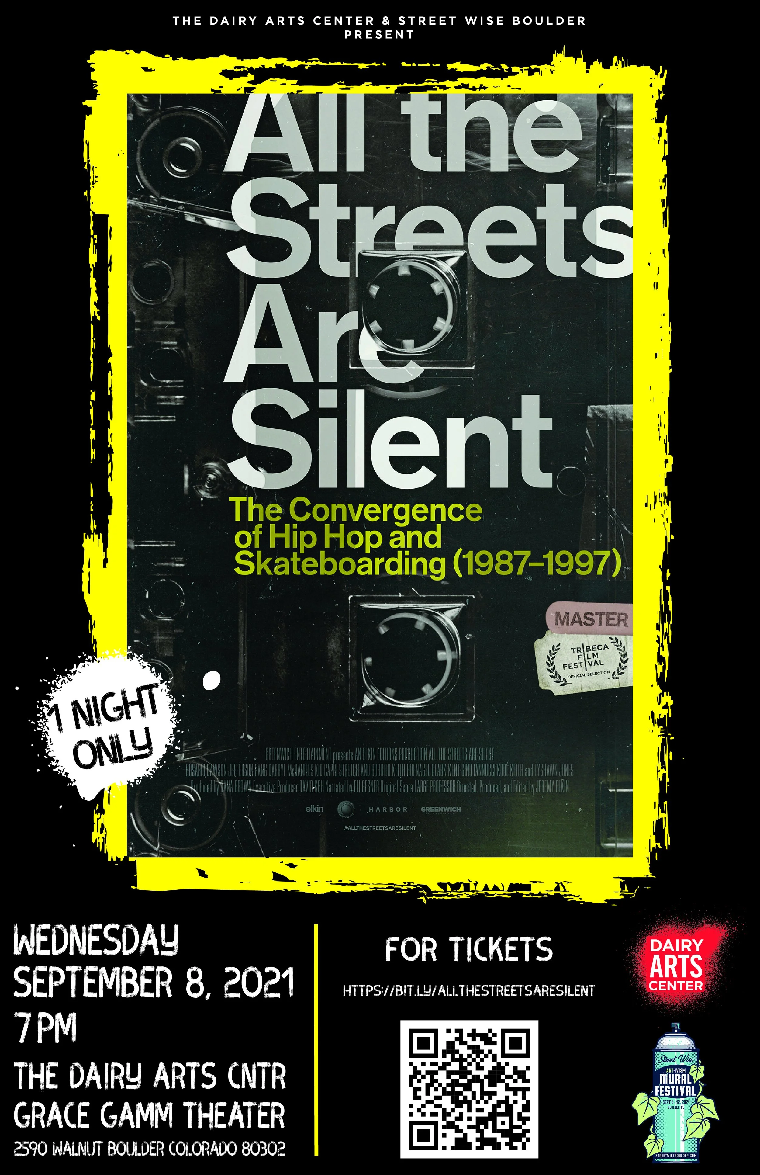 Movie Screening: All the Streets Are Silent — Street Wise Arts